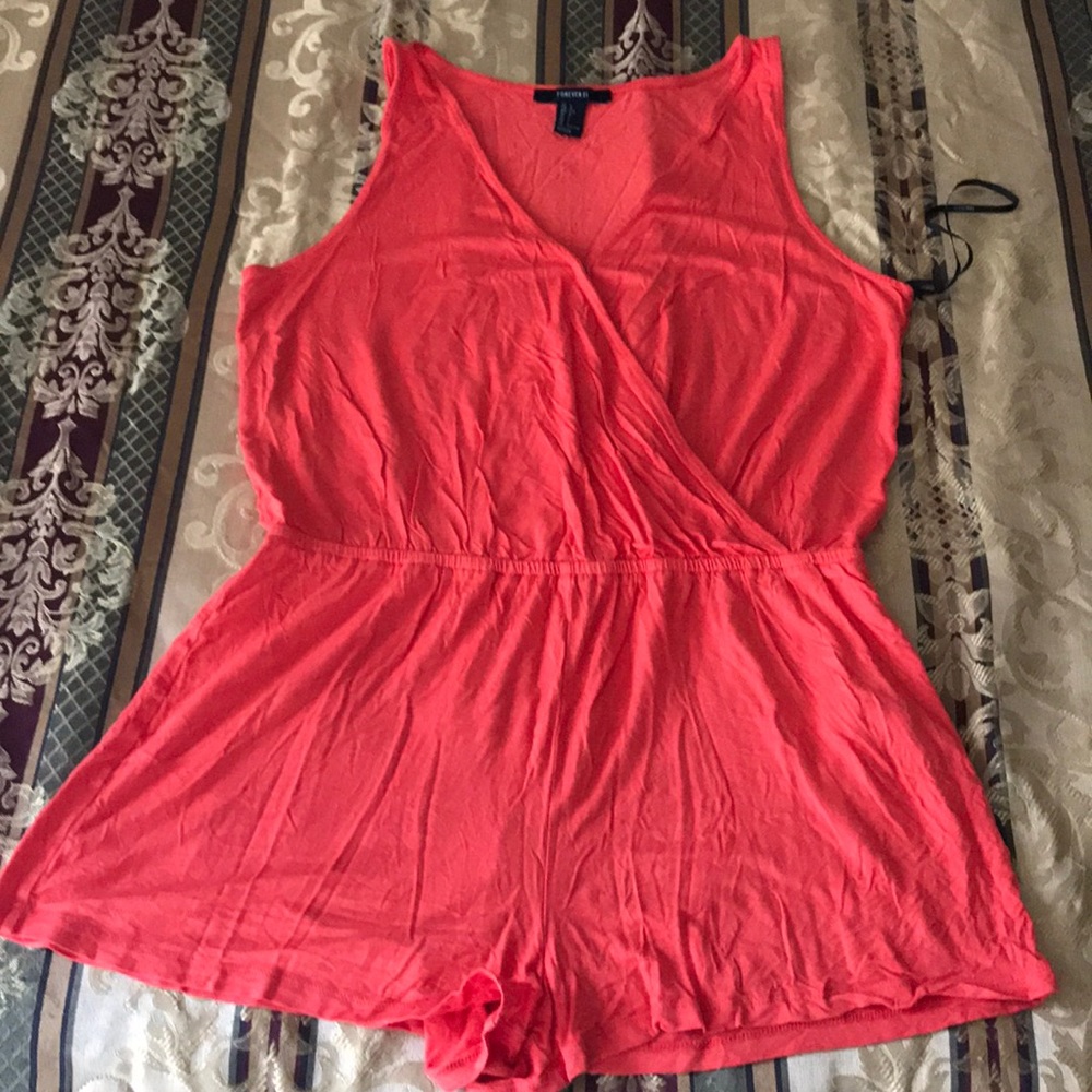 COPY - Forever 21 orange romper